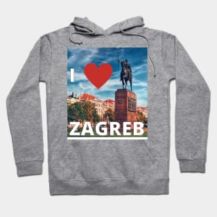 I love Zagreb Hoodie